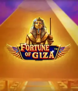 Step into the timeless world of the Fortune of Giza game by Pragmatic Play, highlighting a noble depiction of a Pharaoh set against the iconic pyramid backdrop. This graphic captures the richness of Egyptian heritage, great for those interested in ancient civilizations, providing a thrilling adventure.